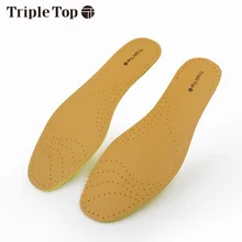 купить! TripleTop Well Цена Легкие кожаные стельки с дышащей пружинной спинкой Well Deodorization Кожаные