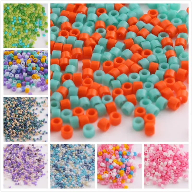 Taidian 5 граммов разных цветов Delica SeedBeads Размер 11 Beadloom поставки Бисероплетение 1 6x1 3