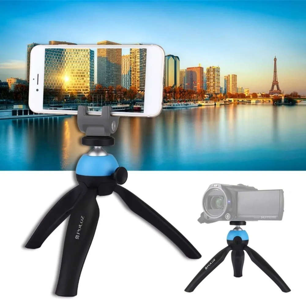 Extendable Mini Tripod,8-23.6inch Height Adjustable 360 Rotation