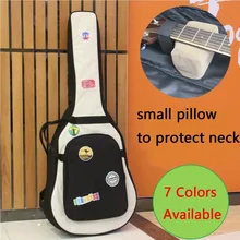 Guitar Bag Case Backpack Guitarra Bass Parts Waterproof Thicken 38 39 40 41 Inch Steel-String Classical Nylon Carry Gig Canvas