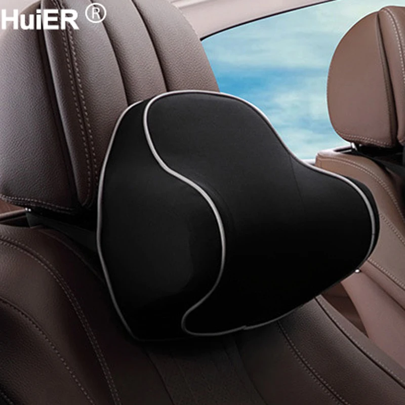 1 PCS Car Pillow Memory Foam Fabric Neck Headrest Seat Cover Comfortable Styling Auto Accessories | Автомобили и мотоциклы