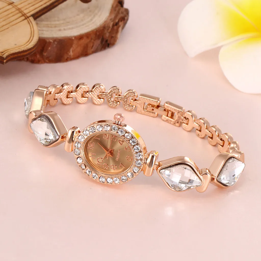 Montre Femme,, женские часы, Круглый, полностью бриллиантовый браслет, часы, аналоговые, кварцевые, с механизмом, наручные часы, Relogio Feminino