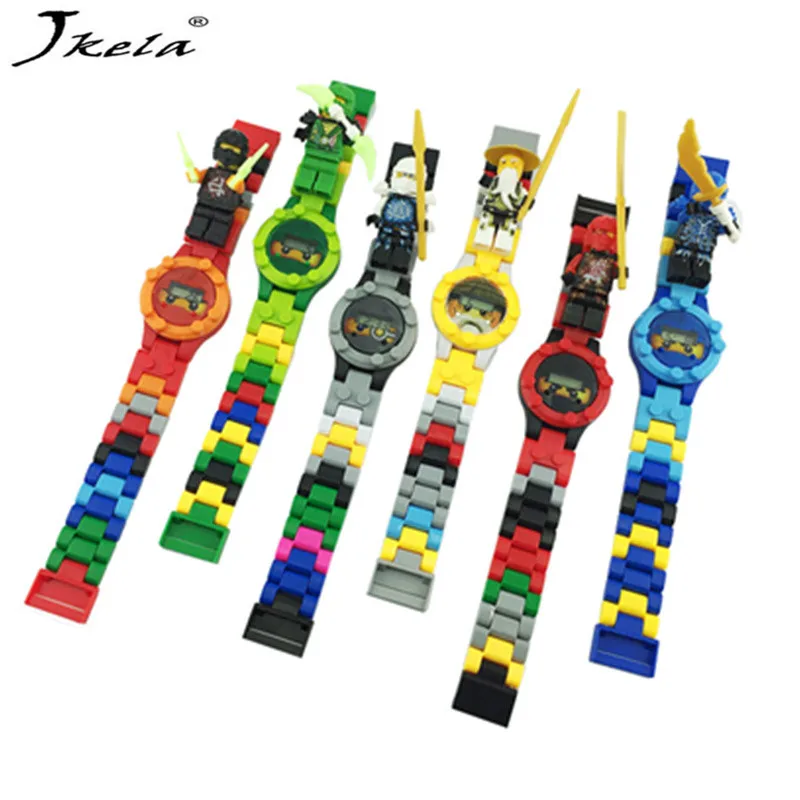 

[New] 1pcs Super Heroes Figures Building Blocks Bricks Watch Compatible with Legoingly NinjagoINGlys Toys For Children Gift