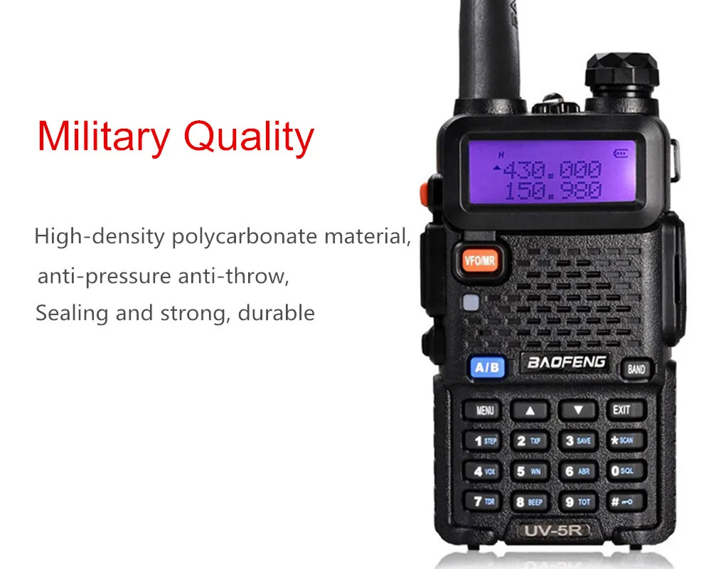 Baofeng UV-860(UV-5R plus) двухстороннее радио 136-174/400-520 МГц Pofung uv5r bf-uv860 Ham cb радио рация uv 5r uv 860