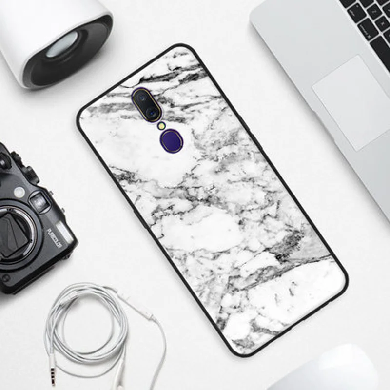 Чехол с изображением деревянного камня A9 для OPPO Мягкая силиконовая задняя
