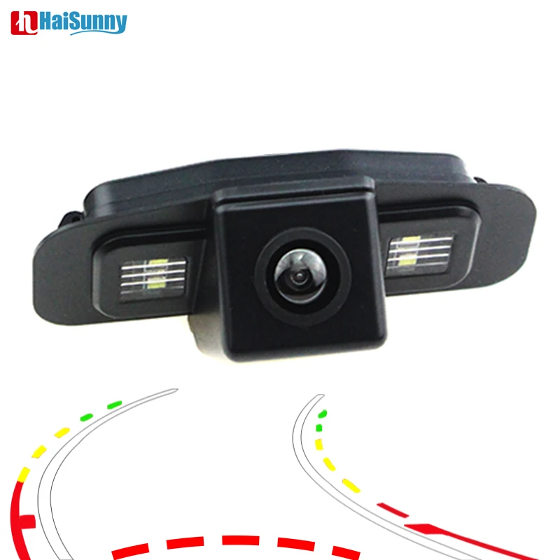 4 LED Car Rear View Camera Reverse Backup CCD fit for Honda Civic 2009-2011 10