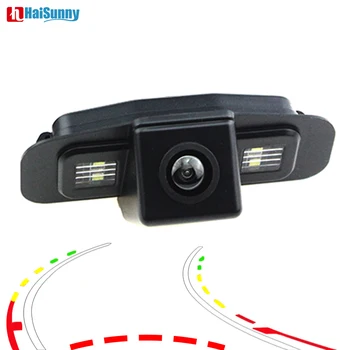 

Wide Angle Car Rear View Reverse Backup Parking Camera HD CCD Dynamic Line For Honda Spirior 2009 2010 2011 2012 Night Vision
