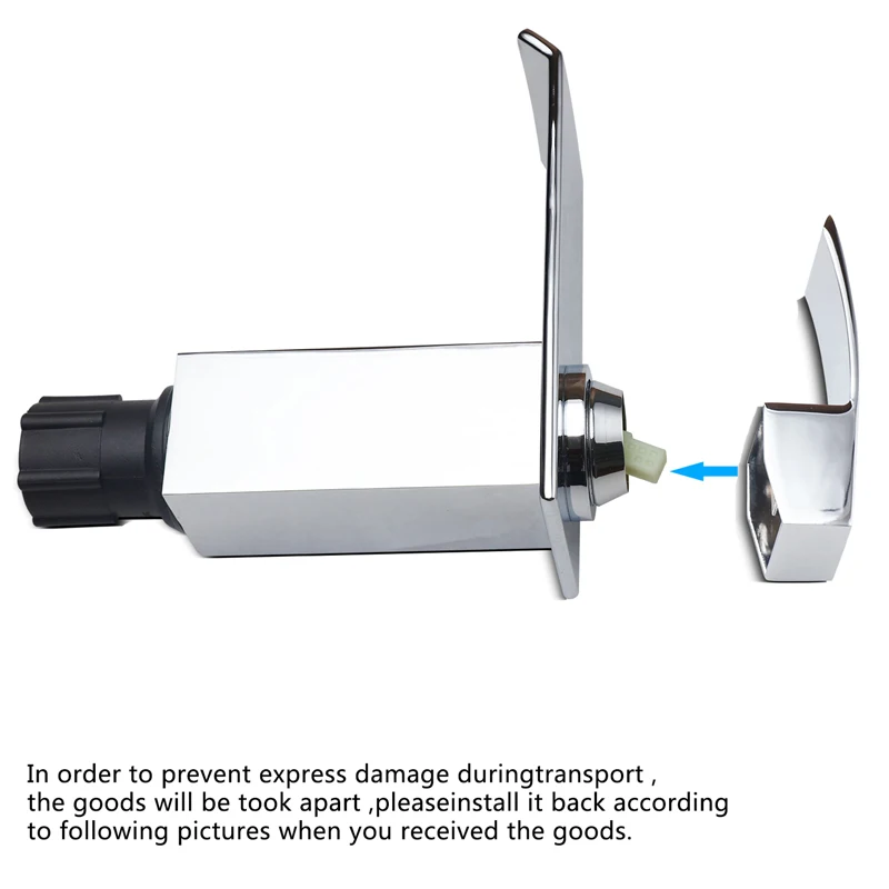 Bar Sink Faucets Basin Faucets Waterfall Faucet Single Handle Basin Hot and Cold Mixer Tap Bathroom Sink Chrome Finish Origin (16)