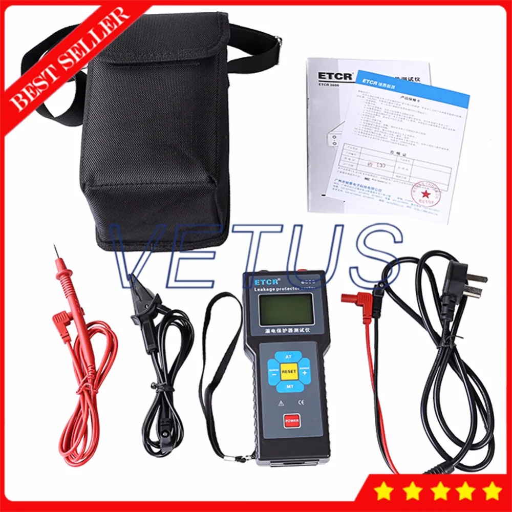 ETCR8600 0.00mA 500mA Digital Leakage Current Meter with Leakage