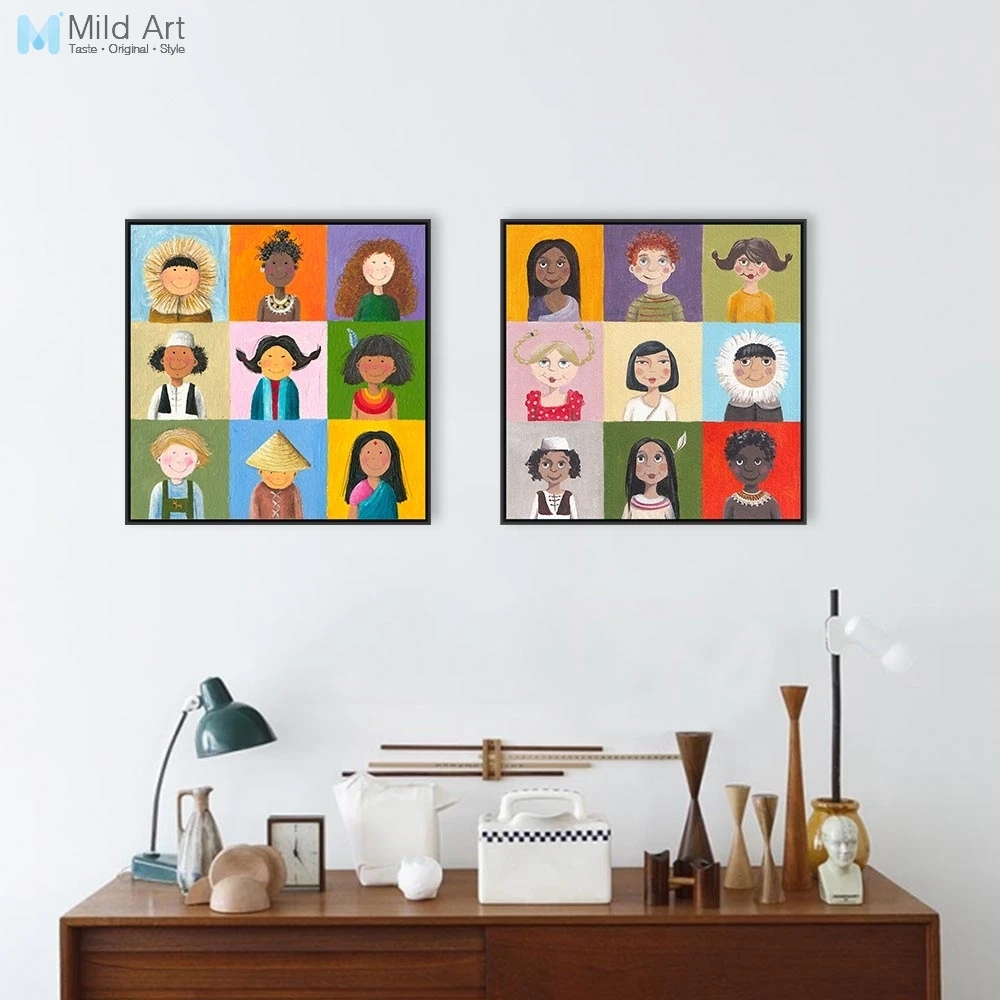 modern kids wall art