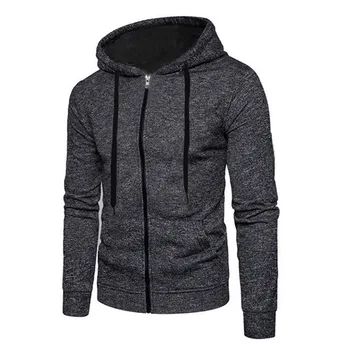 

Laamei Hoodies Men 2018 Autumn Winter Tracksuit Hip Hop Mens Brand Solid Zipper Hoodie Sweatshirt Slim Fit Male Fashion Slim
