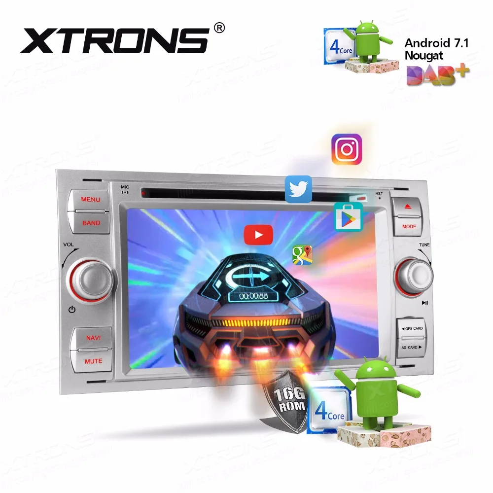 7 &quotHD Android 1 Digital Multi Touch автомобильный dvd плеер с экраном GPS для Ford Focus II C Max S Kuga Fusion