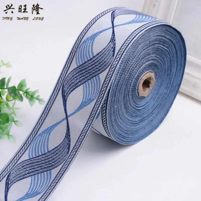 

XWL 25M/Lot 6cm Wide Jacquard Curtain Lace Trims Belt Laciness Curtain Accessories DIY Sew Sofa Cushion Lace Ribbon Trim Decor