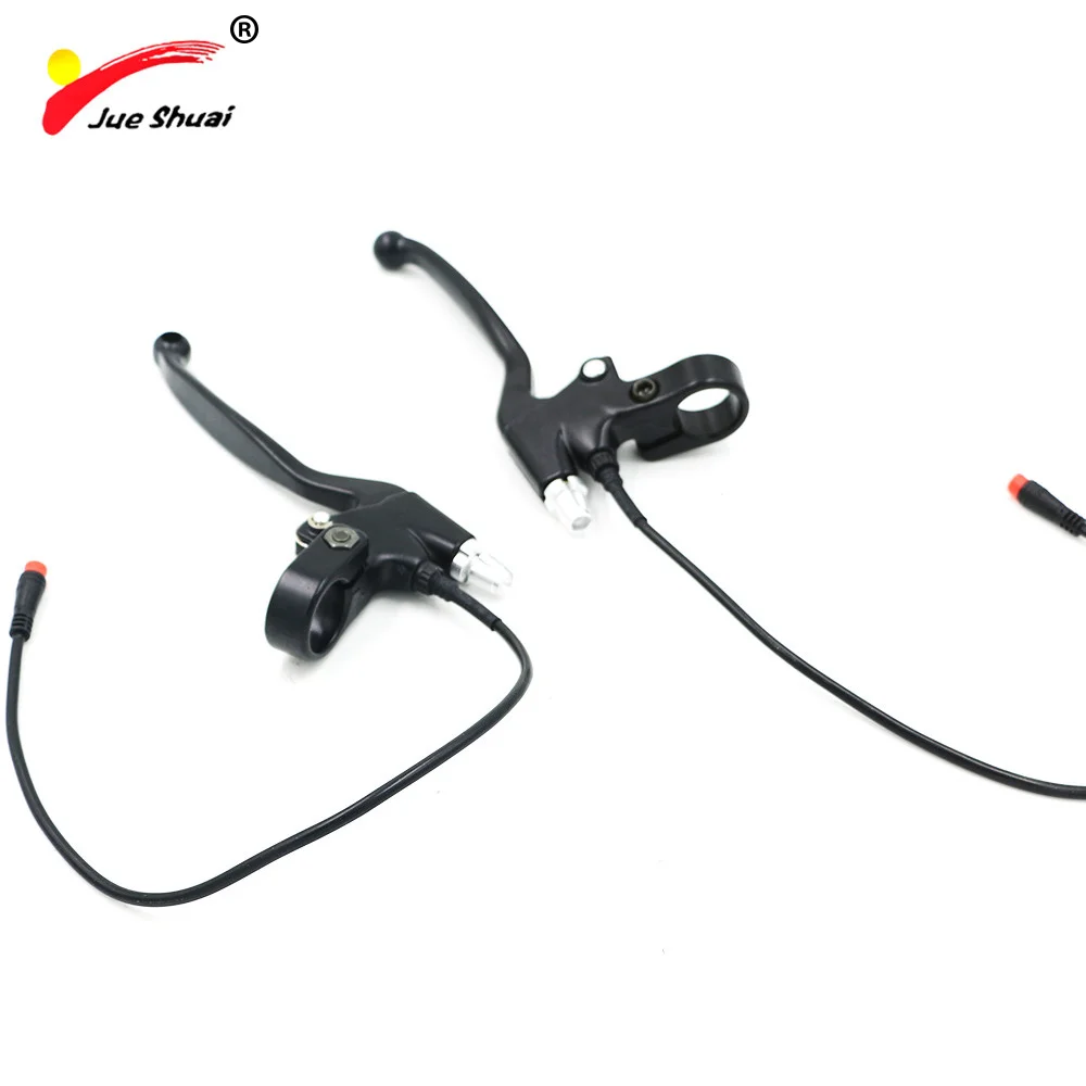 A Pair Electric Bicycle Brake Cable With 17CM Waterproof Plug Wire