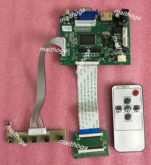 HDMI + VGA AV плата драйвера для 6 2/7/8 &quot60 P TFT LCD общий экран 800*480 (приоритетная функция с