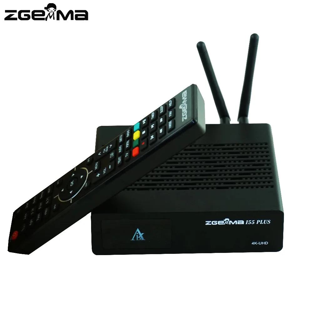 

ТВ-приставка ZGEMMA i55 PLUS 4K iptv со встроенным Wi-Fi 300HMz