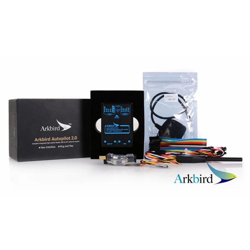 

ARKBIRD 2.0 Flight Controller Integrated HD OSD & ATT Module+8N GPS+Deans Plug Current Sensor for RC Airplane