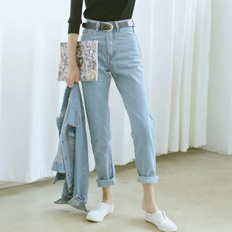 Aliexpress.com : Buy WQJGR High Waist Jeans 2017 Autumn Waisted Aliexpress.com : Buy WQJGR High Waist Jeans 2017 Autumn Waisted Baggy Jeans Woman High Quality Boyfriend Jeans For Women from Reliable jeans modal suppliers ... - Aliexpress.com : Buy WQJGR High Waist Jeans 2017 Autumn Waisted