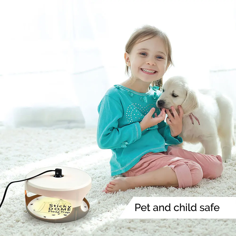 FLA Killer Light Lamp Trap липкий коврик для борьбы с вредителями без запаха нетоксичный для домашних животных TN88