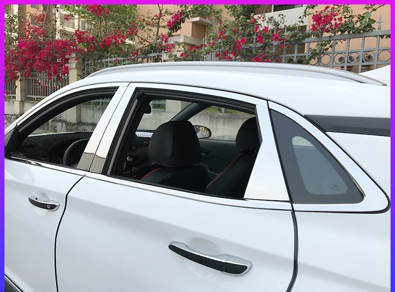 Высококачественная Автомобильная обшивка окон из нержавеющей стали (вверх вниз