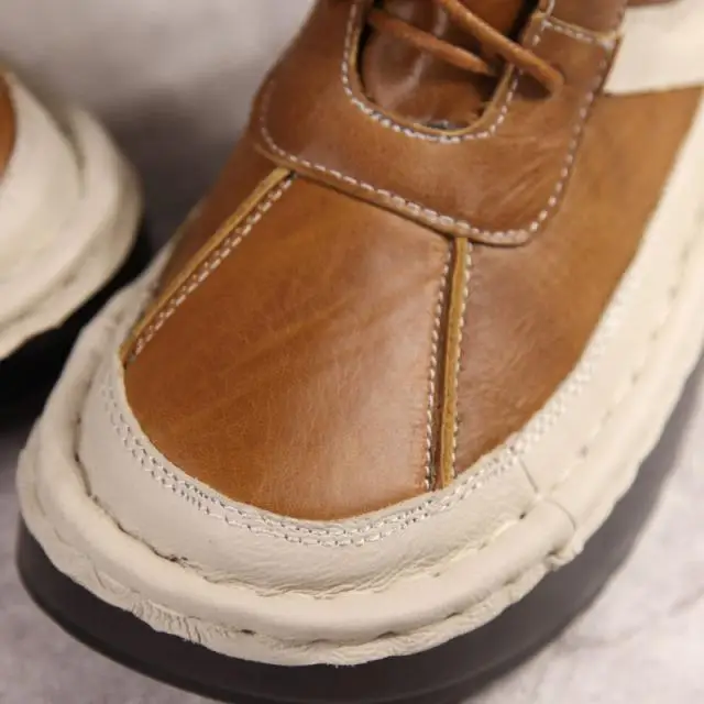 By winter 2017 new Genuine leather boots with thick soles Han cotton casual leather shoes comfort shoes and muffin bottom boots By winter 2017 new Genuine leather boots with thick soles Han cotton casual leather shoes comfort shoes and muffin bottom boots