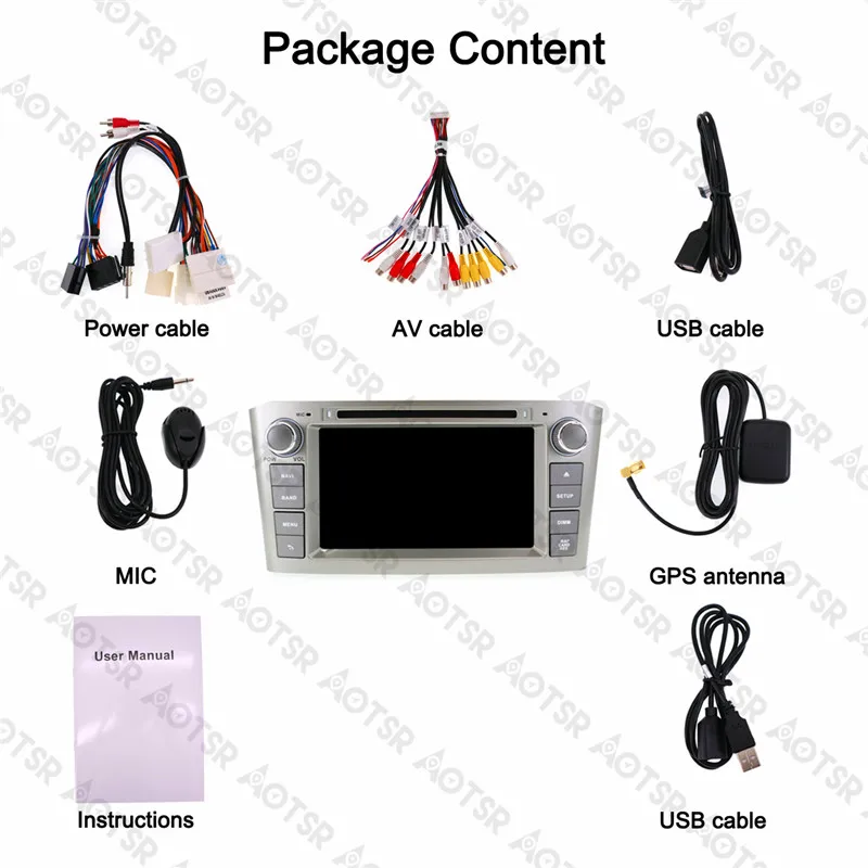 Flash Deal Android 9.0 Car DVD Player GPS Navigation For Toyota Avensis 2002-2008 T250 radio multimedia headunit 2 din recorder free map 5 Flash Deal Android 9.0 Car DVD Player GPS Navigation For Toyota Avensis 2002-2008 T250 radio multimedia headunit 2 din recorder free map 5