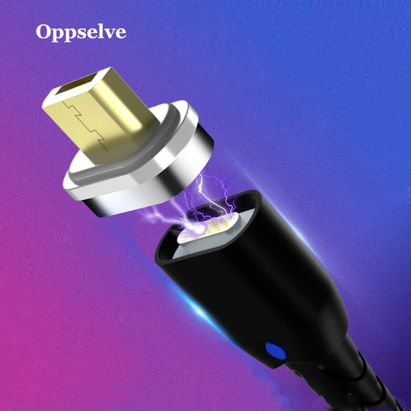 

Oppselve Magnetic Charger Micro USB Cable For Samsung Xiaomi Huawei Android Mobile Phone Fast Charging Magnet Microusb Data Wire