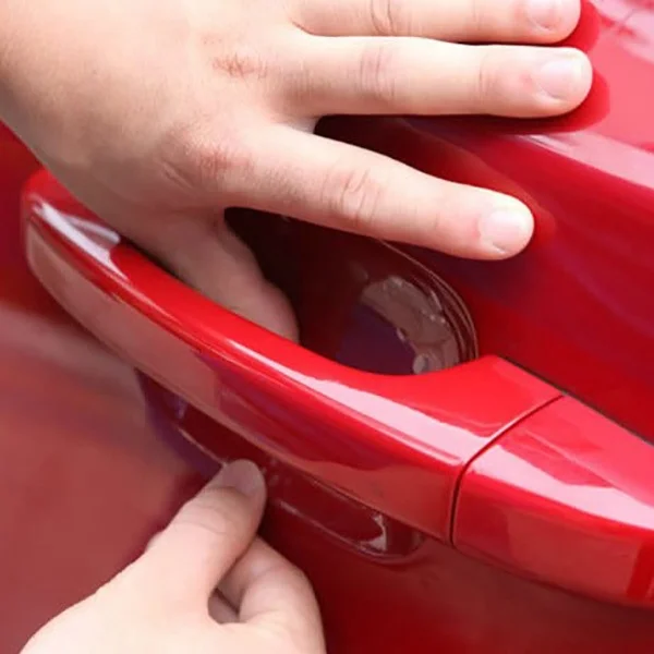 

4Pcs/Set Invisible Car Door Sill Edge Paint Protection Scratch Film Sheet Automobiles Door Handle Protective Sticker