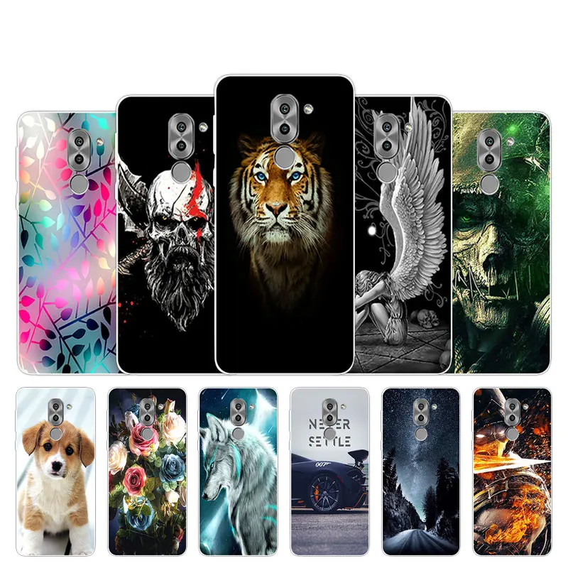 Для Huawei Honor 6X / GR5 2017 чехлы для телефонов Силиконовый ТПУ мягкий милый узорный