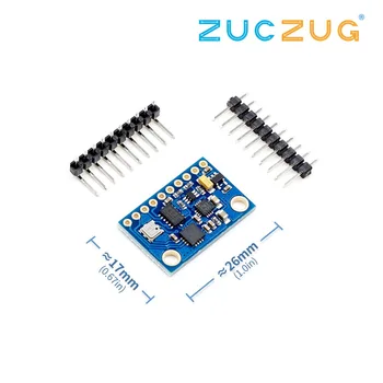 

1pcs GY-801 10DOF 9-Axis Attitude Indicator L3G4200D ADXL345 MMC5883L BMP180 module Replace BMP085