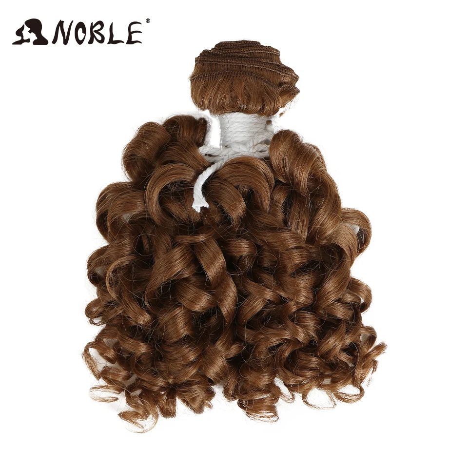 Edle Verworrene Lockige Haar Verlängerung 14 "Zoll Schuss Lockiges Haar Ombre Farbe 2" Bündel Synthetische Haarwebart Für balck Frauen Haar Bundles