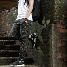 Brand Mens Joggers Pants Hip Hop Camouflage Trousers camo suit Men Military Skateboard Sweatpants Chinese SIZE