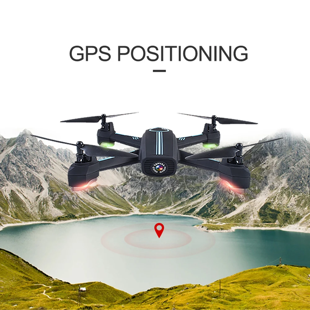 JXD 528 JXD528 Радиоуправляемый Дрон gps следовать Авто вертолет Wi Fi с 720 P HD Камера FPV