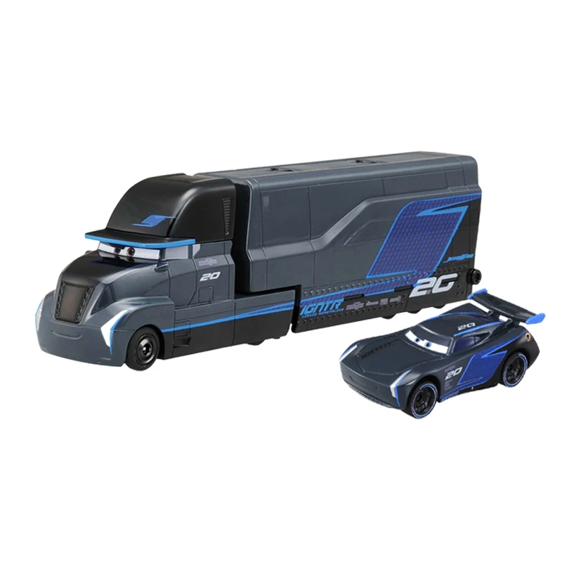 Disney Pixar машина 3 Lightning McQueenes металлическая Pixar машина s Jackson Storm Truck Cars Diecast 1:55 металлическая игрушка модель детских игрушек