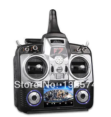 

Walkera Devo F7 2.4Ghz 7CH Transmitter FPV 5.8G RX5803 Receiver RX702 Camera