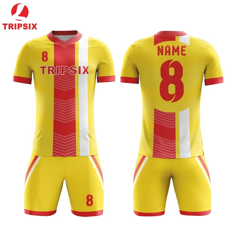 

Wholesale Price Fully Sublimation Custom Soccer Jersey Customized Professional Mix Color Football Shirt