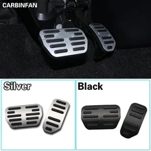 Крышка автомобиля Стикеры по из алюминиевого сплава для ног газ/бензин/масляный тормоз Отдых лампа отделкой аксессуары для Защитные чехлы для сидений, сшитые специально для Toyota Corolla RAV4