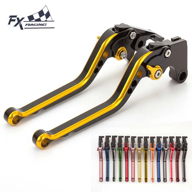 

FX CNC MIX Color Motorcycle Brake Clutch Lever Aluminum Adjustable Levers For BENELLI TNT 125 TNT125 2016 Motorbike Brake Lever