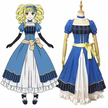 

Black Butler Kuroshitsuji: Book of the Atlantic Elizabeth Blue Dress Cosplay