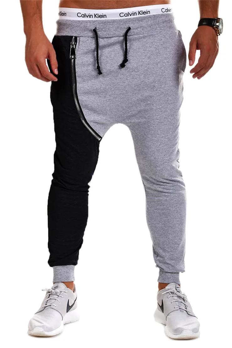 Splicied цвет мужские хип-хоп длинные брюки Брендовые мужские брюки мужские s frenuluum брюки с несколькими карманами на молнии джоггеры брюки XXL