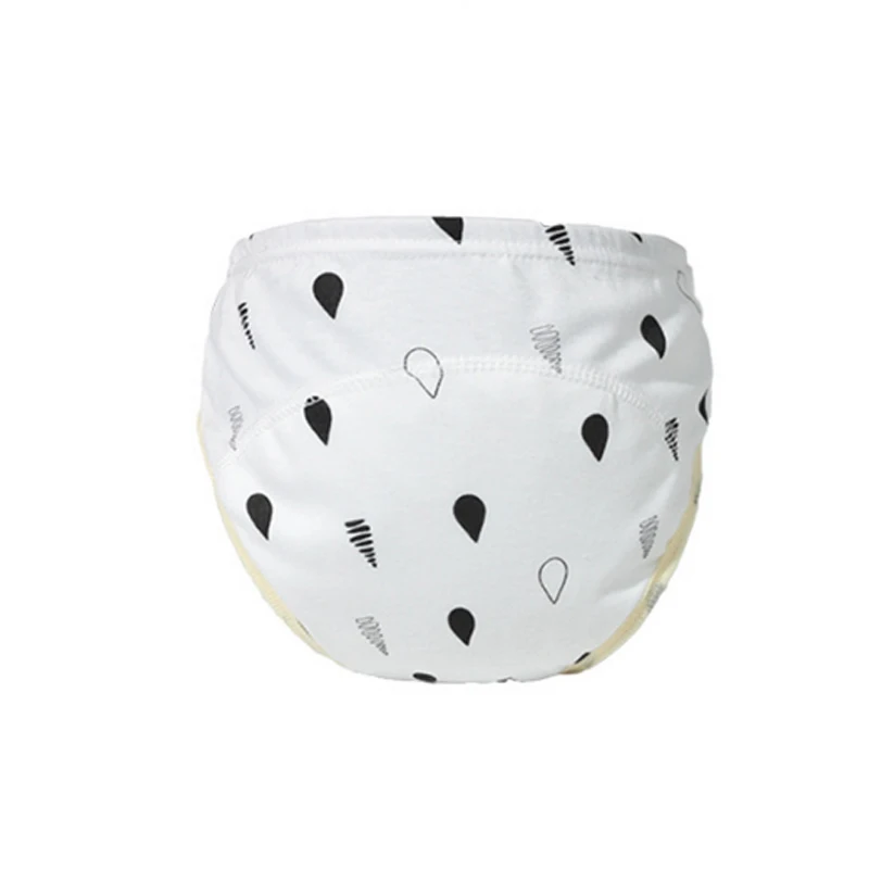 6 шт., милые детские подгузники, многоразовые памперсы, тканевые ...