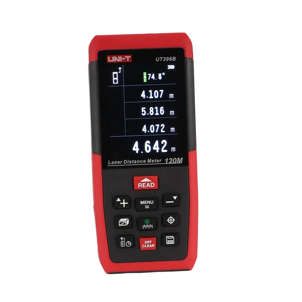 Профессиональный Лазерные дальномеры UNI T UT396B 120 м лазерный дальномер цифровой