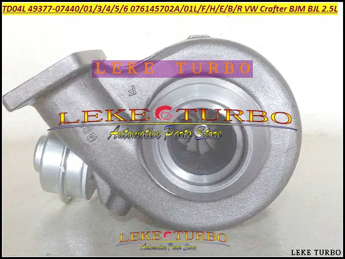 TD04L 49377-07440 49377-07401 076145702A 076145701L Turbo Turbocharger For VW Crafter 2006- BJM BJL R5 2.5L TDI LT3 Euro4 2.5L (3)
