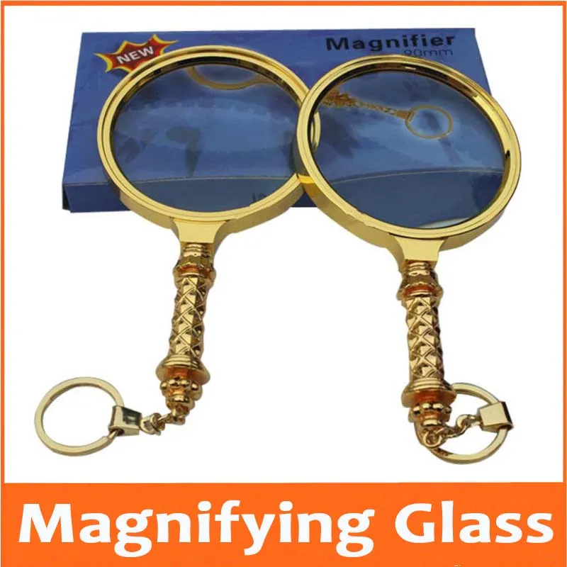 5 Model Children Toy Metal Insects Viewer Magnifying Glass Pocket