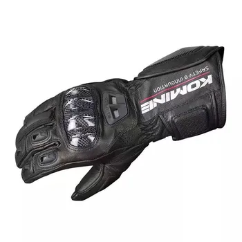 

GK 198 Carbon Protect Touchscreen Long Gloves Motocross Motorcycle Racing Touring Men's Black Gloves