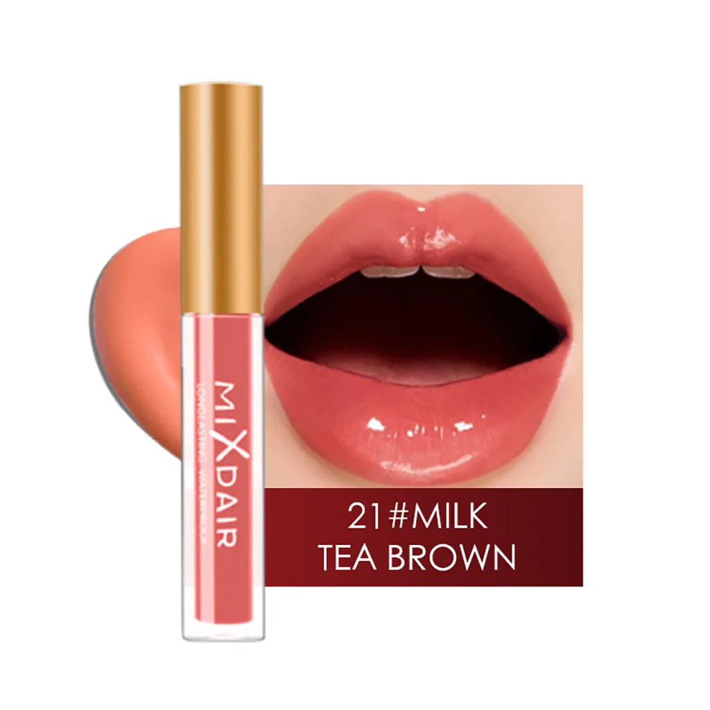 

Candy Color Long Lasting Lip Gloss Makeup Candy Color Waterproof Liquid Lipstick batom matte liquido