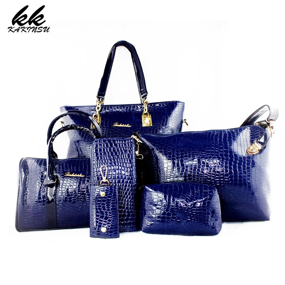 6 Set font b Luxury b font font b Handbags b font font b Women b