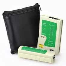 KELUSHI RJ45 RJ11 RJ12 CAT5 UTP de Red LAN Cable Tester Herramienta de Red de Alta Calidad Al Por Menor JS-468 Mayor envío rápido