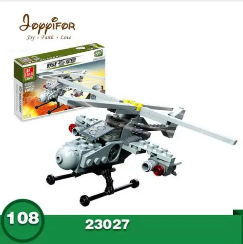 Joyifor 12 видов Военная серия автомобильный транспорт самолет Строительные блоки совместимы для детей подарок - Цвет: Светло-зеленый