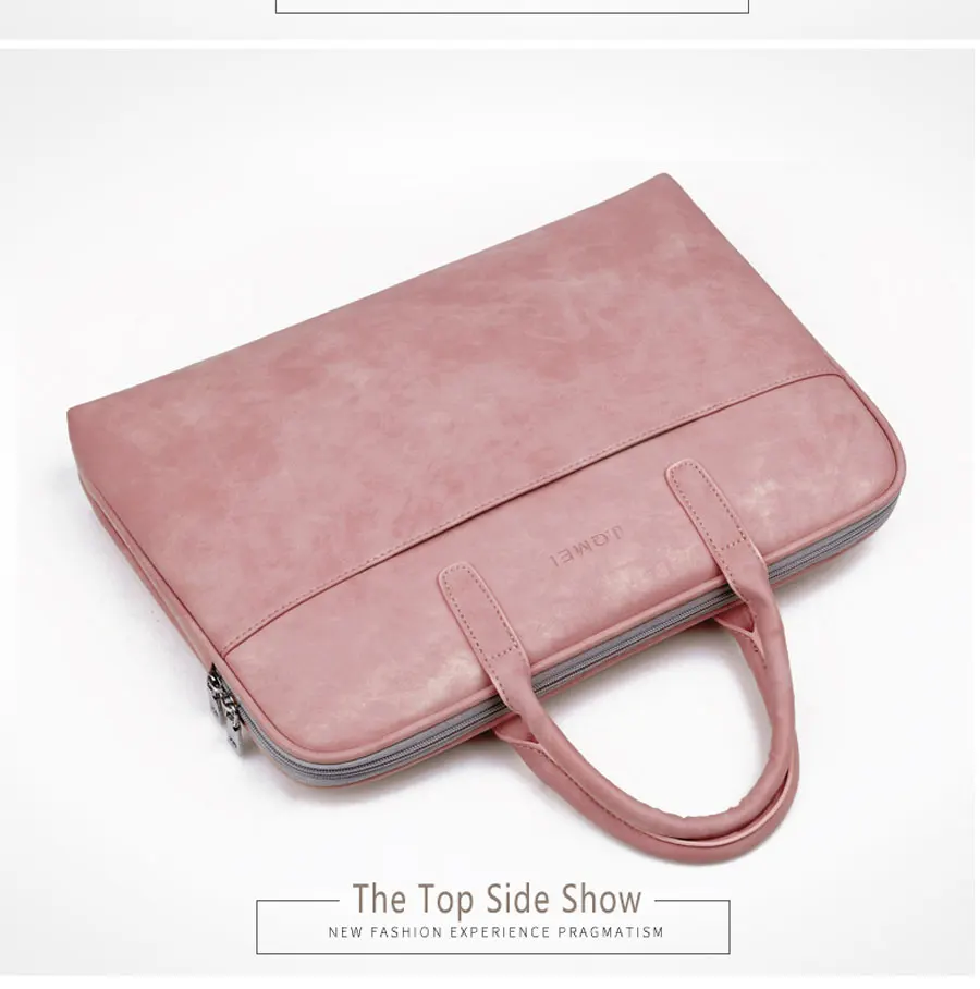 Urgrico модная сумка для ноутбука из искусственной кожи для женщин 14 15,6 17,3 дюймов для macbook air 13 дюймов Повседневная портативная водонепроницаемая сумка для ноутбука